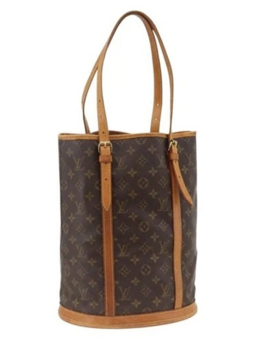 LOUIS VUITTON Monogram Bucket GM Shoulder Bag M42236 LV Auth th6659